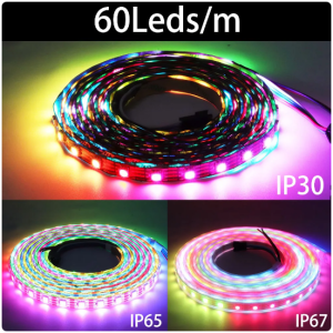 bande LED intelligente à adressage individuel 5M