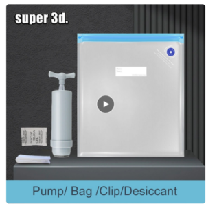 sacs de scellage sous vide x10 + pompe