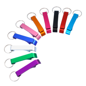 Porte-clefs en alu anodisé